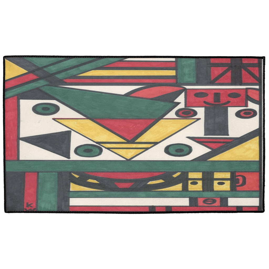 KW Gallery Artful Welcome Doormat 39 - Winter Sunshine Marketplace