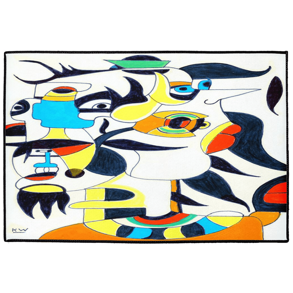 KW Gallery Artful Welcome Doormat 43 - Winter Sunshine Marketplace