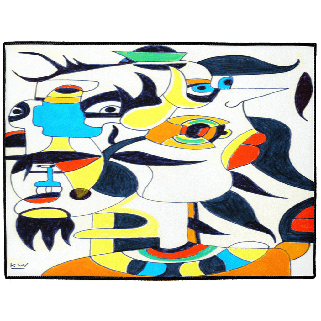 KW Gallery Artful Welcome Doormat 43 - Winter Sunshine Marketplace