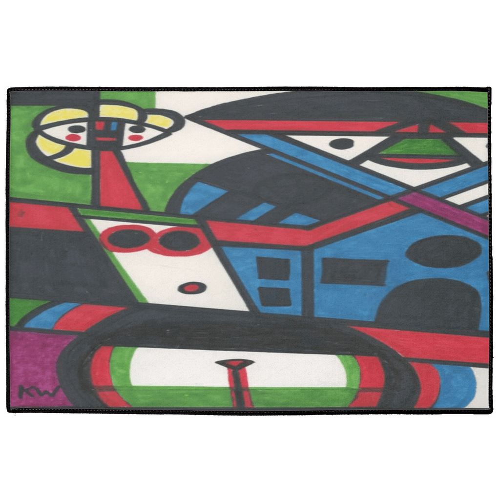 KW Gallery Artful Welcome Doormat 44 - Winter Sunshine Marketplace