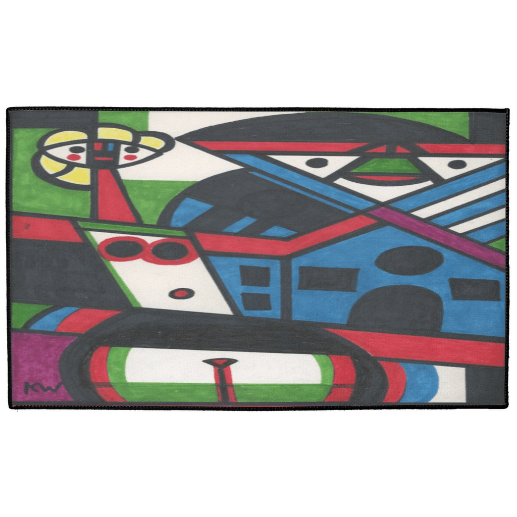 KW Gallery Artful Welcome Doormat 44 - Winter Sunshine Marketplace
