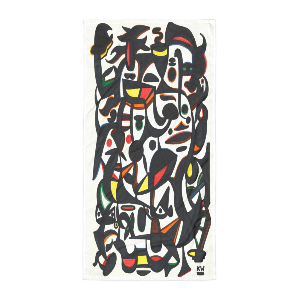 KW Gallery Artist Towel 10 🛁 - Winter Sunshine Marketplace