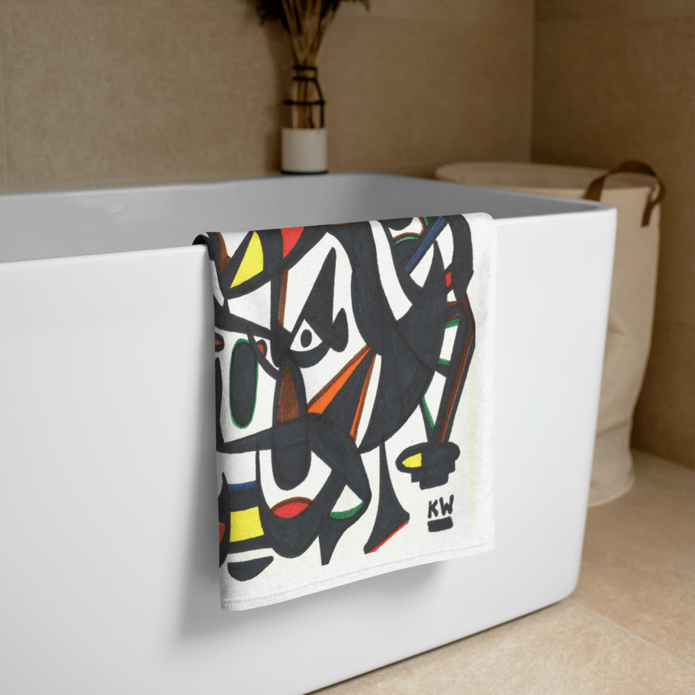 KW Gallery Artist Towel 10 🛁 - Winter Sunshine Marketplace