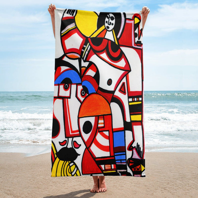 KW Gallery Artist Towel 11 🛁 - Winter Sunshine Marketplace