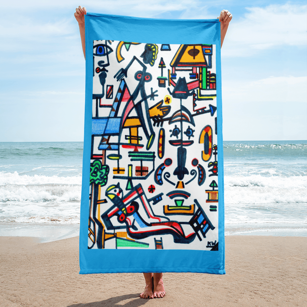 KW Gallery Artist Towel 26🛁 - Winter Sunshine Marketplace