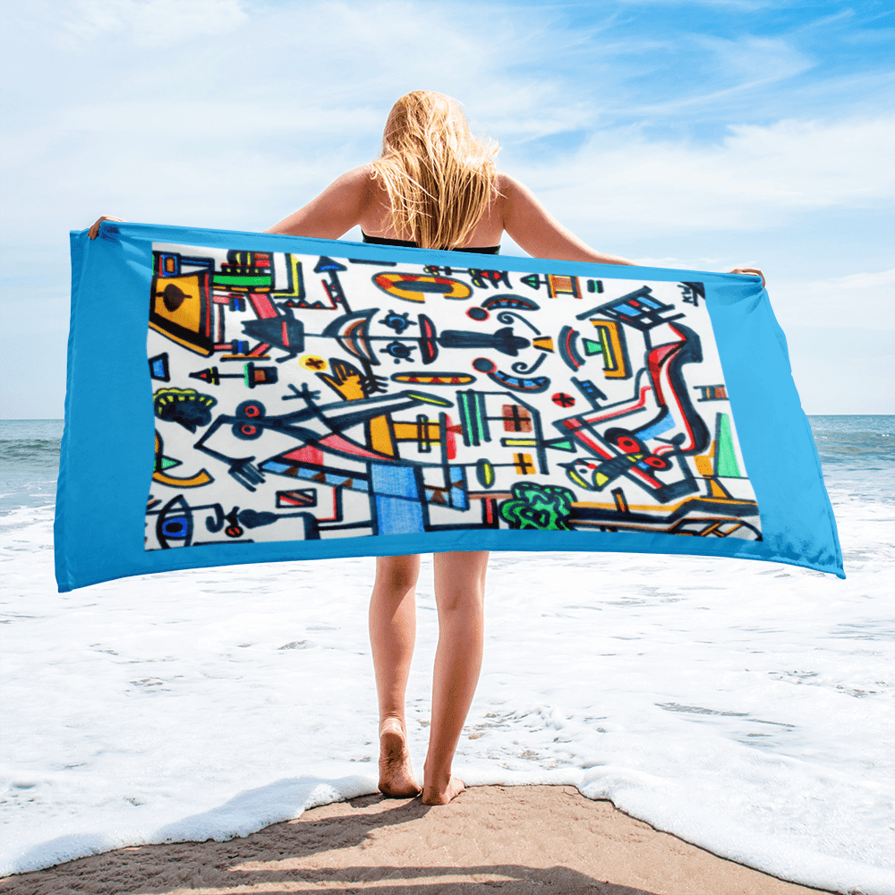 KW Gallery Artist Towel 26🛁 - Winter Sunshine Marketplace