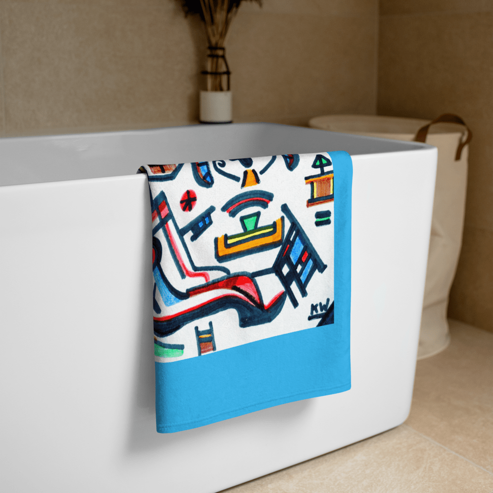 KW Gallery Artist Towel 26🛁 - Winter Sunshine Marketplace