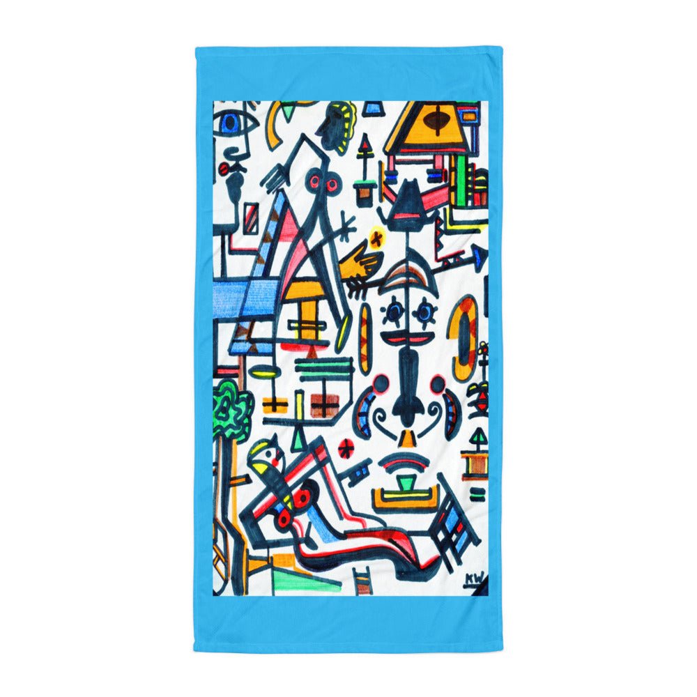 KW Gallery Artist Towel 26🛁 - Winter Sunshine Marketplace