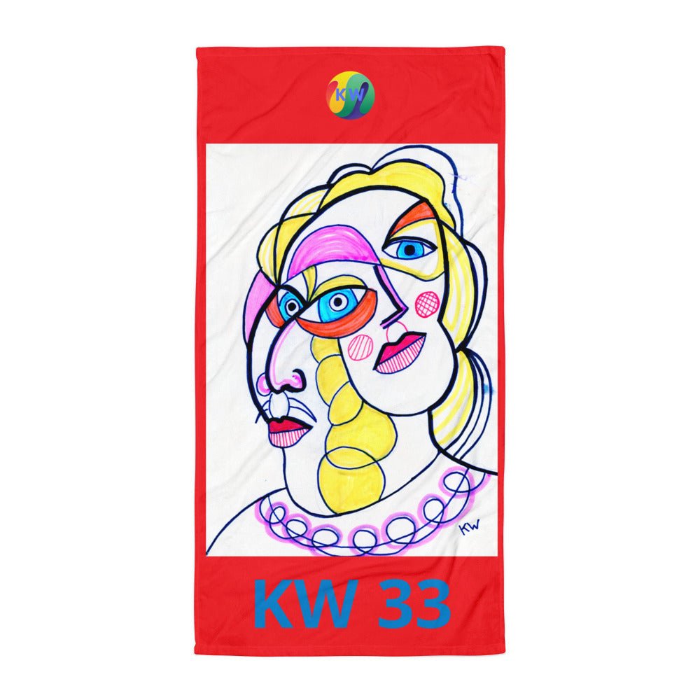 KW Gallery Artist Towel 33🛁 - Winter Sunshine Marketplace