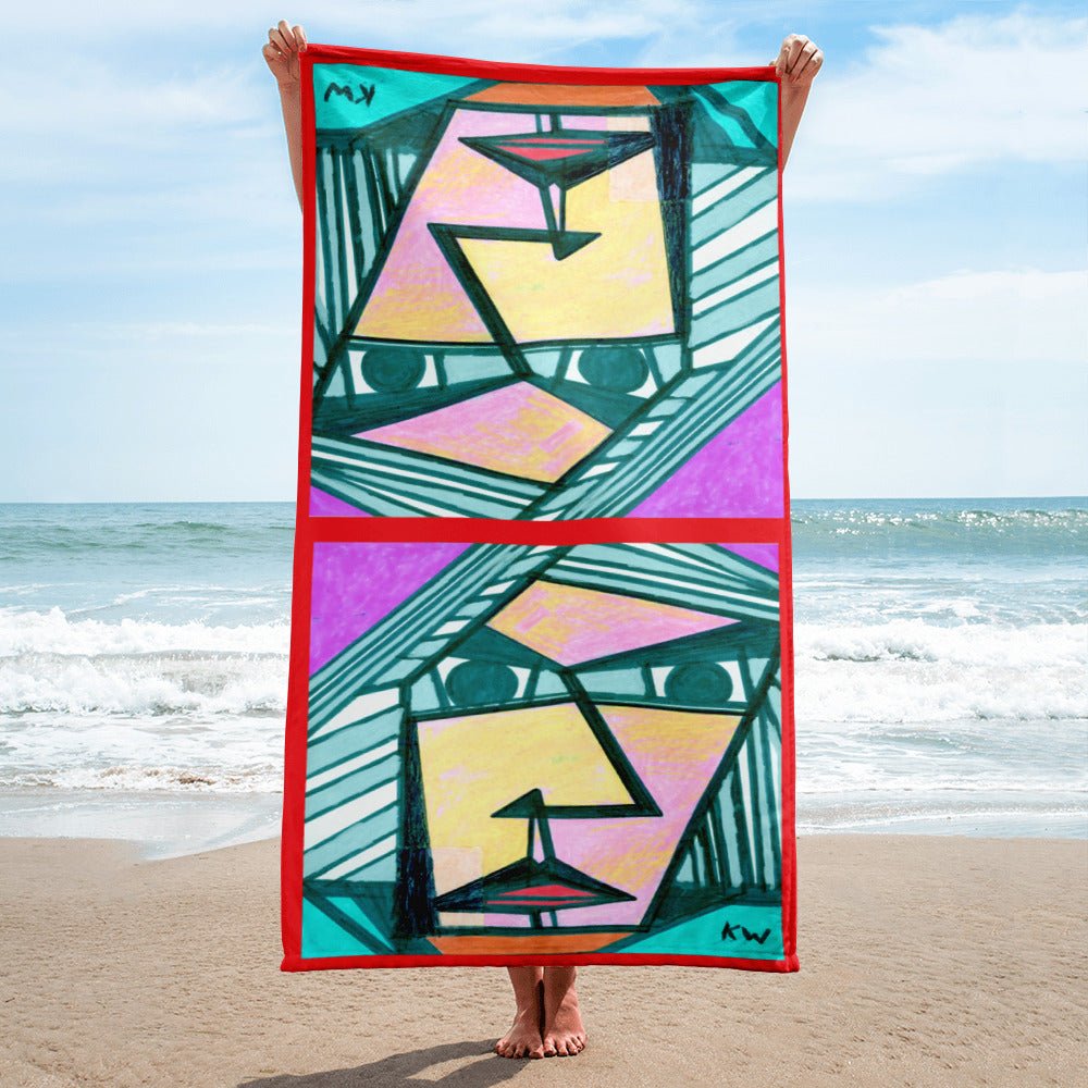 KW Gallery Artist Towel 34🛁 - Winter Sunshine Marketplace