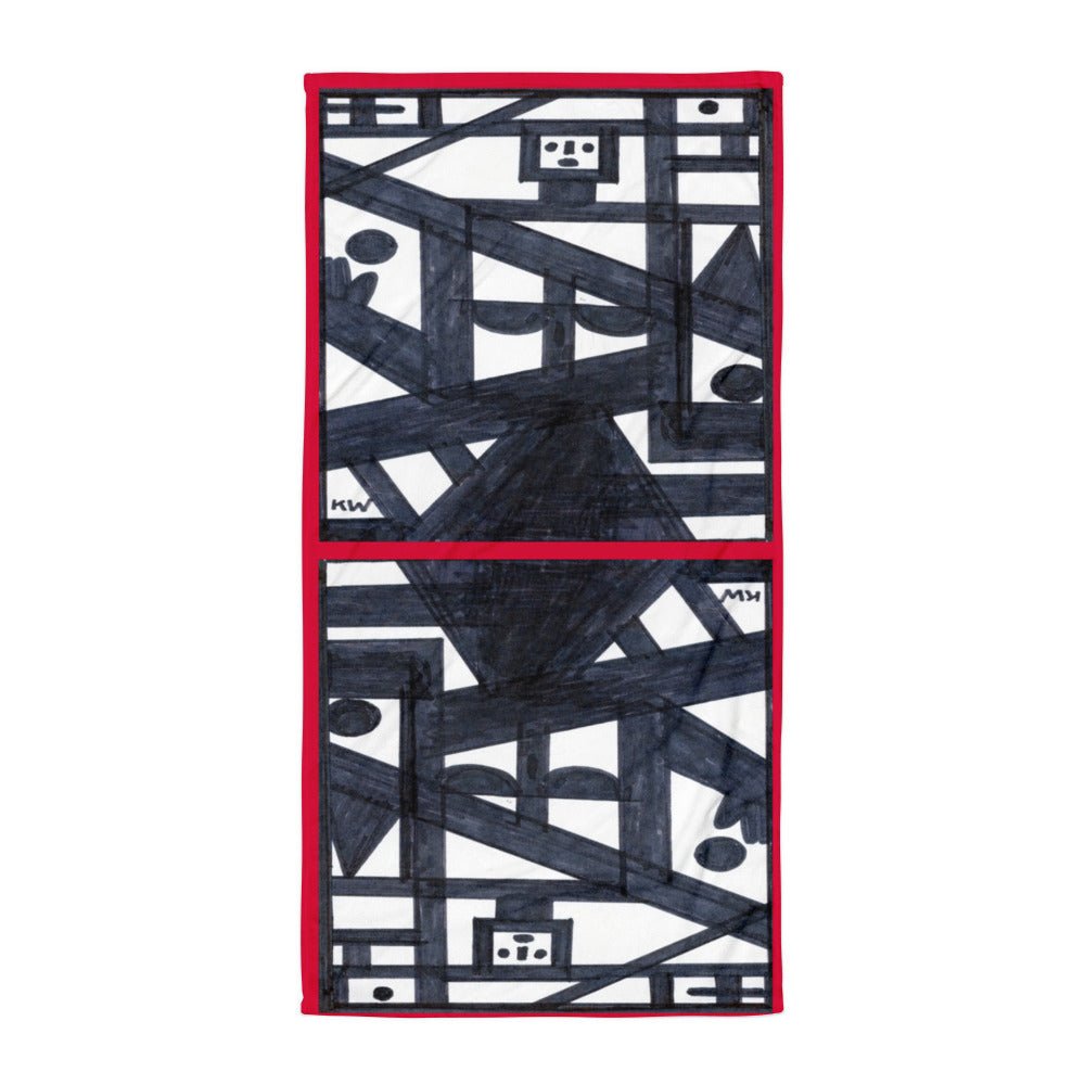 KW Gallery Artist Towel 35🛁 - Winter Sunshine Marketplace