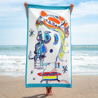 KW Gallery Artist Towel 36🛁 - Winter Sunshine Marketplace