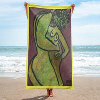 KW Gallery Artist Towel 38🛁 - Winter Sunshine Marketplace