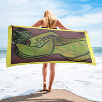 KW Gallery Artist Towel 38🛁 - Winter Sunshine Marketplace
