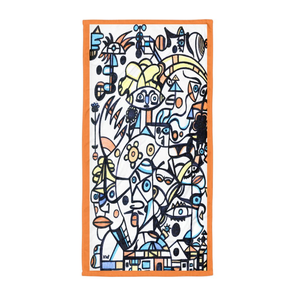 KW Gallery Artist Towel 40🛁 - Winter Sunshine Marketplace