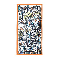 KW Gallery Artist Towel 40🛁 - Winter Sunshine Marketplace