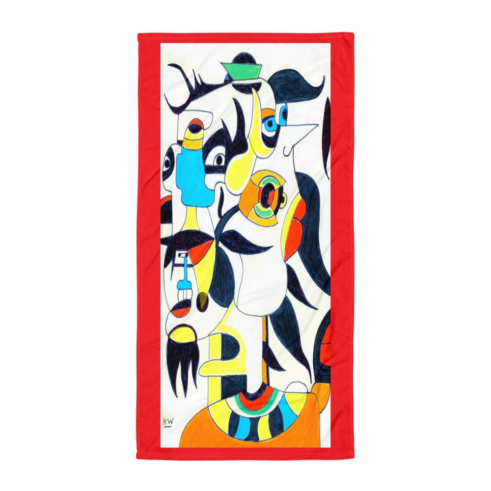 KW Gallery Artist Towel 43🛁 - Winter Sunshine Marketplace