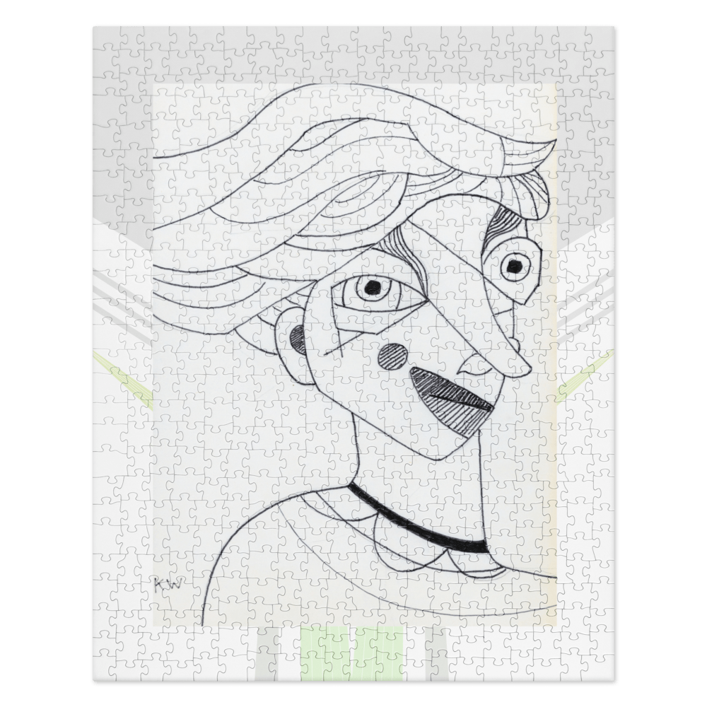 KW Gallery Artistic Puzzle 12 - Winter Sunshine Marketplace