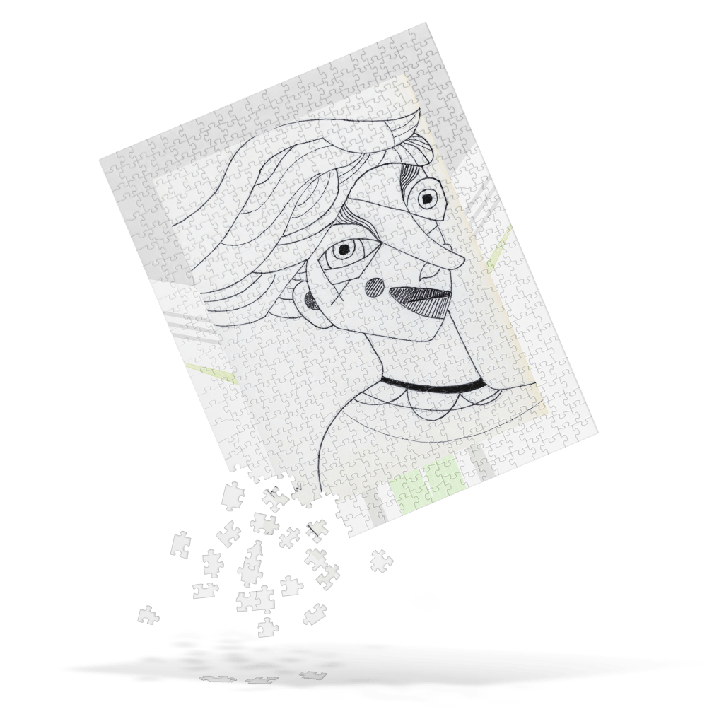 KW Gallery Artistic Puzzle 12 - Winter Sunshine Marketplace