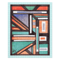 KW Gallery Artistic Puzzle 22 - Winter Sunshine Marketplace