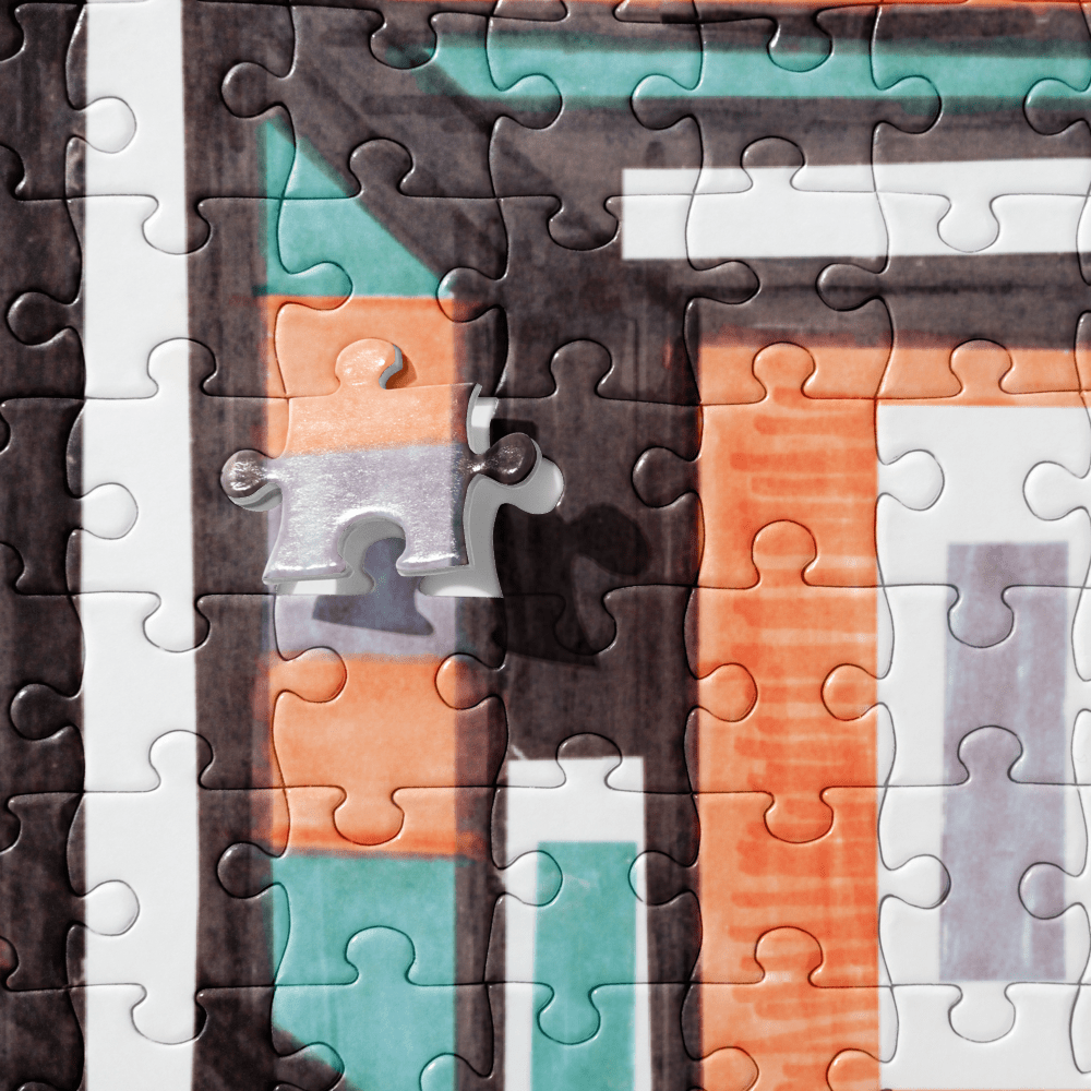 KW Gallery Artistic Puzzle 22 - Winter Sunshine Marketplace