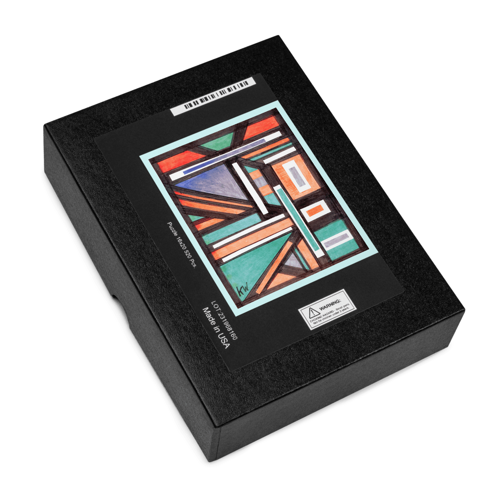 KW Gallery Artistic Puzzle 22 - Winter Sunshine Marketplace