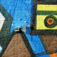 KW Gallery Artistic Puzzle 23 - Winter Sunshine Marketplace