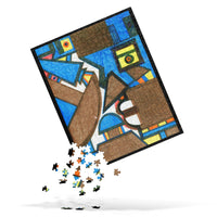 KW Gallery Artistic Puzzle 23 - Winter Sunshine Marketplace