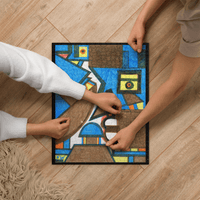 KW Gallery Artistic Puzzle 23 - Winter Sunshine Marketplace