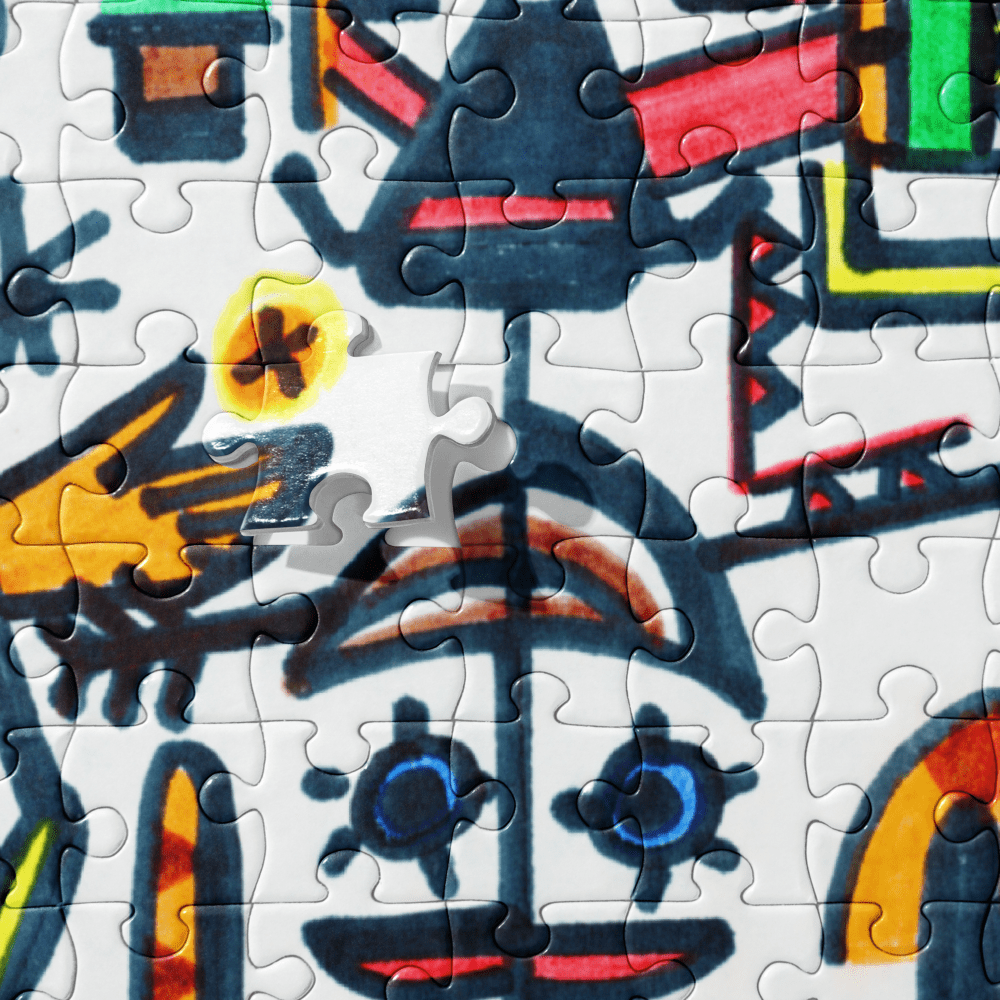 KW Gallery Artistic Puzzle 26 - Winter Sunshine Marketplace