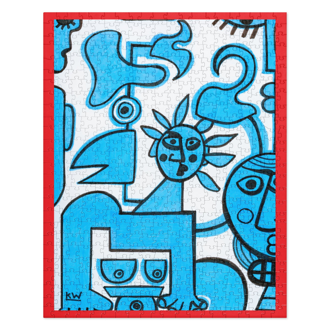 KW Gallery Artistic Puzzle 29 - Winter Sunshine Marketplace