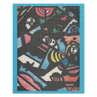 KW Gallery Artistic Puzzle 32 - Winter Sunshine Marketplace