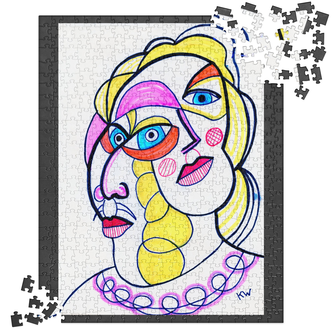 KW Gallery Artistic Puzzle 33 - Winter Sunshine Marketplace