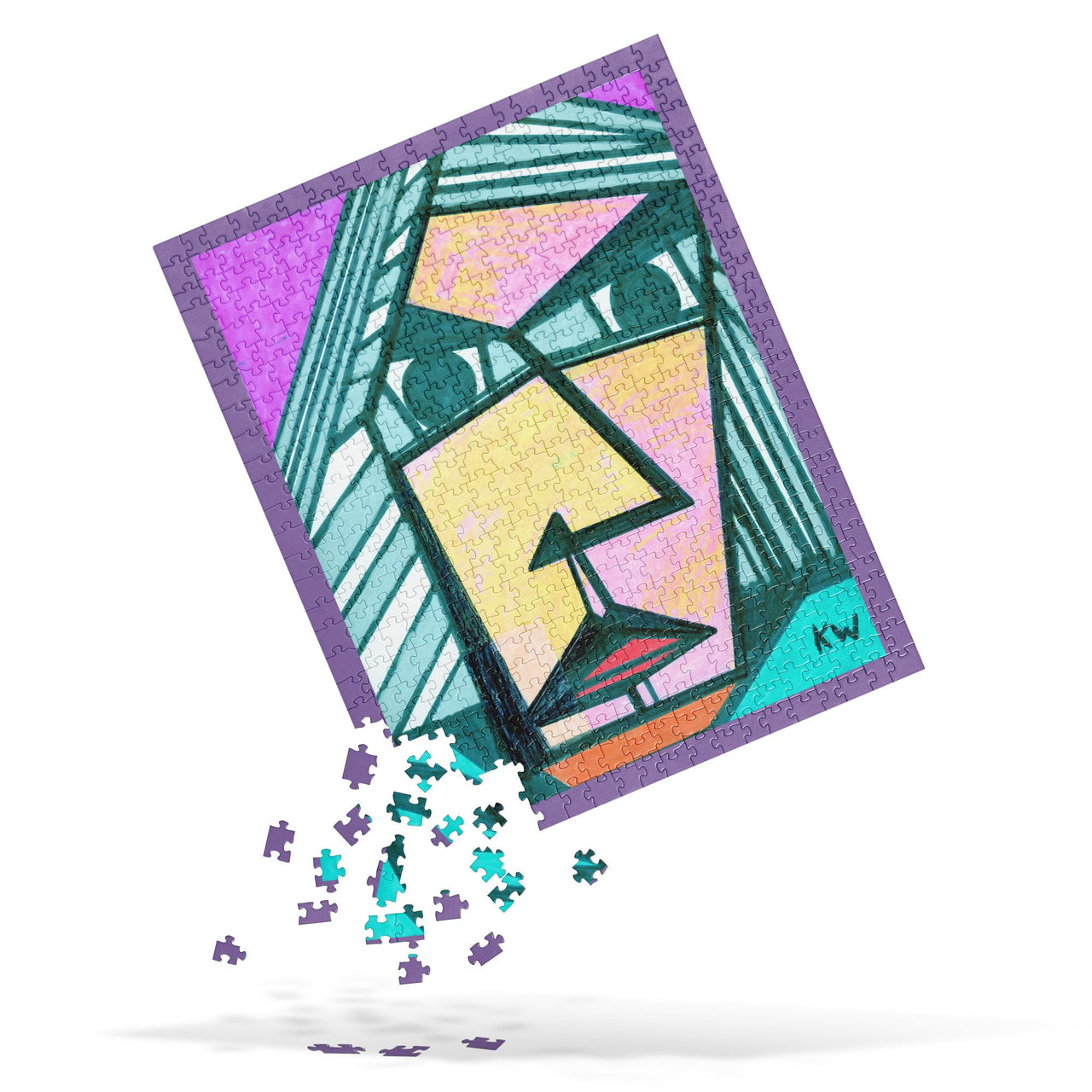 KW Gallery Artistic Puzzle 34 - Winter Sunshine Marketplace