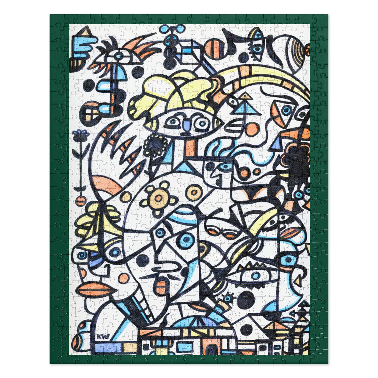 KW Gallery Artistic Puzzle 40 - Winter Sunshine Marketplace