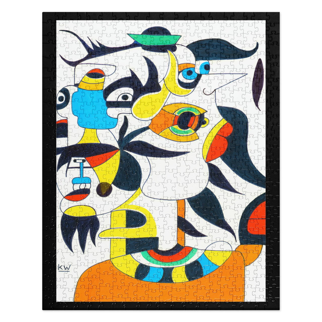 KW Gallery Artistic Puzzle 43 - Winter Sunshine Marketplace