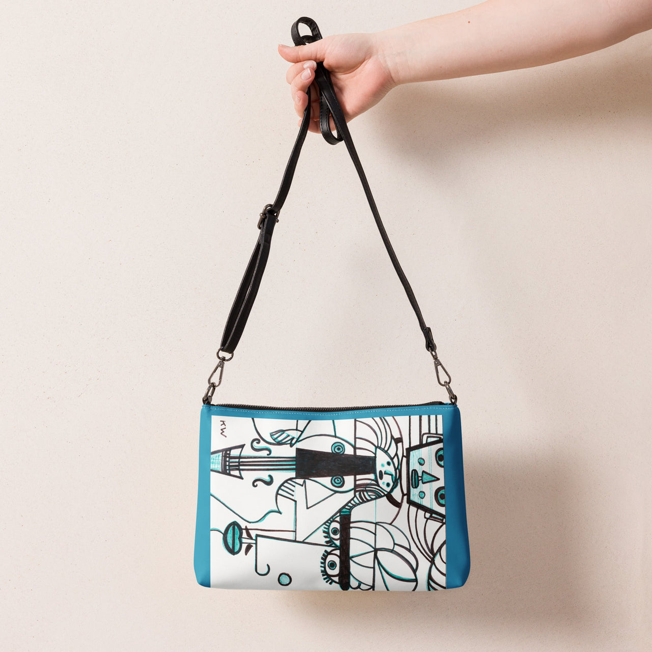 KW Gallery Artistry Crossbody Bag 18 - Winter Sunshine Marketplace