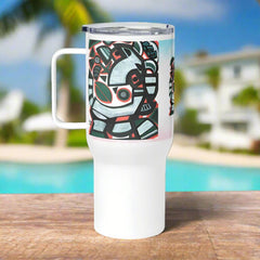 KW Gallery Brushstroke Travel Mug 1 - Winter Sunshine Marketplace