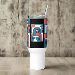 KW Gallery Brushstroke Travel Mug 2 - Winter Sunshine Marketplace