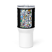 KW Gallery Brushstroke Travel Mug 26 - Winter Sunshine Marketplace