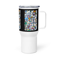 KW Gallery Brushstroke Travel Mug 26 - Winter Sunshine Marketplace