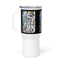 KW Gallery Brushstroke Travel Mug 26 - Winter Sunshine Marketplace