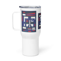 KW Gallery Brushstroke Travel Mug 27 - Winter Sunshine Marketplace