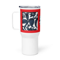 KW Gallery Brushstroke Travel Mug 31 - Winter Sunshine Marketplace