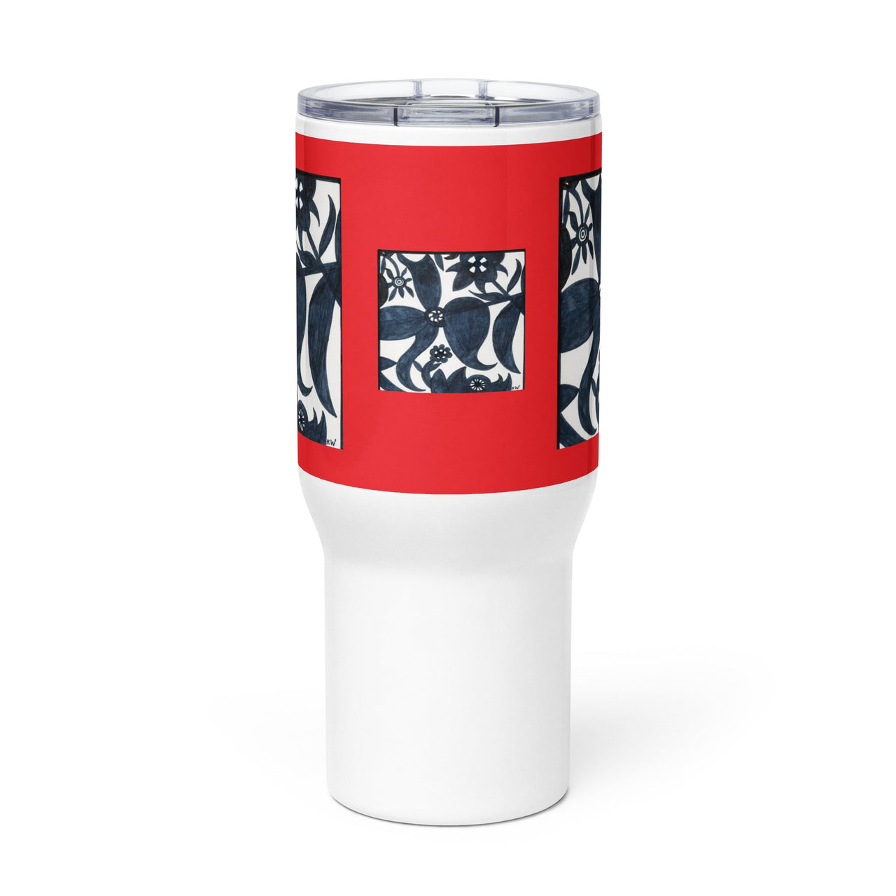 KW Gallery Brushstroke Travel Mug 31 - Winter Sunshine Marketplace