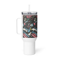 KW Gallery Brushstroke Travel Mug 32 - Winter Sunshine Marketplace