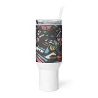 KW Gallery Brushstroke Travel Mug 32 - Winter Sunshine Marketplace