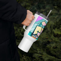 KW Gallery Brushstroke Travel Mug 34 - Winter Sunshine Marketplace