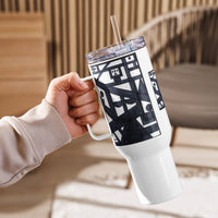 KW Gallery Brushstroke Travel Mug 35 - Winter Sunshine Marketplace
