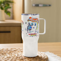 KW Gallery Brushstroke Travel Mug 36 - Winter Sunshine Marketplace